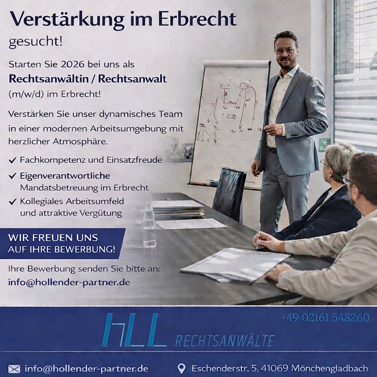 Stellenausschreibung Erbrecht