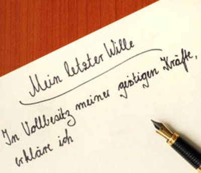 Testamen Letzter Wille